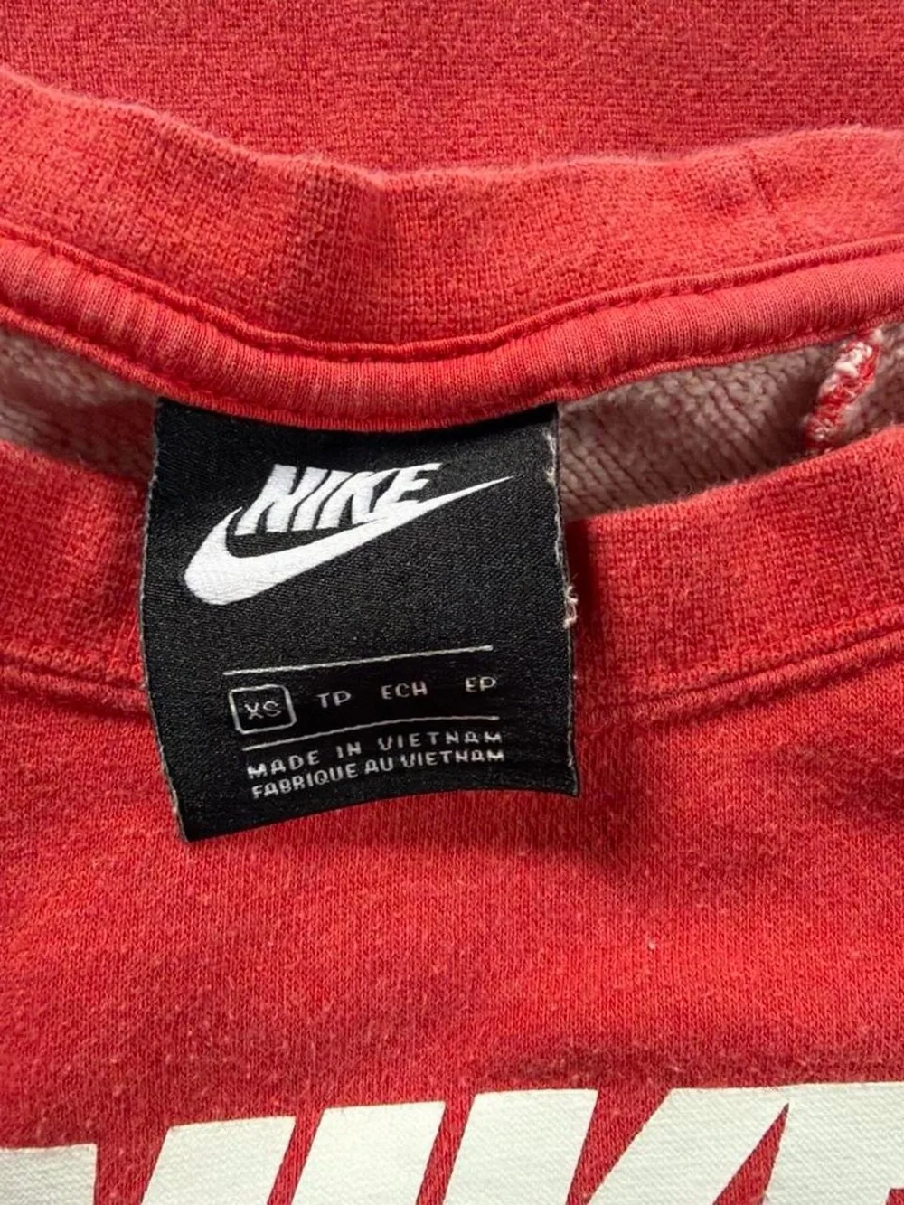 Nike Women’s  Red Crewneck Sweatshirt